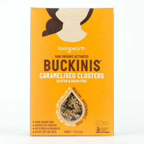 Loving Earth Buckinis Caramelised Clusters 400g