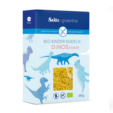 Alb-Gold Kids Sietz Organic Pasta Gluten Free Dinos 250g