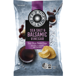 Red Rock Deli Sea Salt & Vinegar Potato Chips 90G