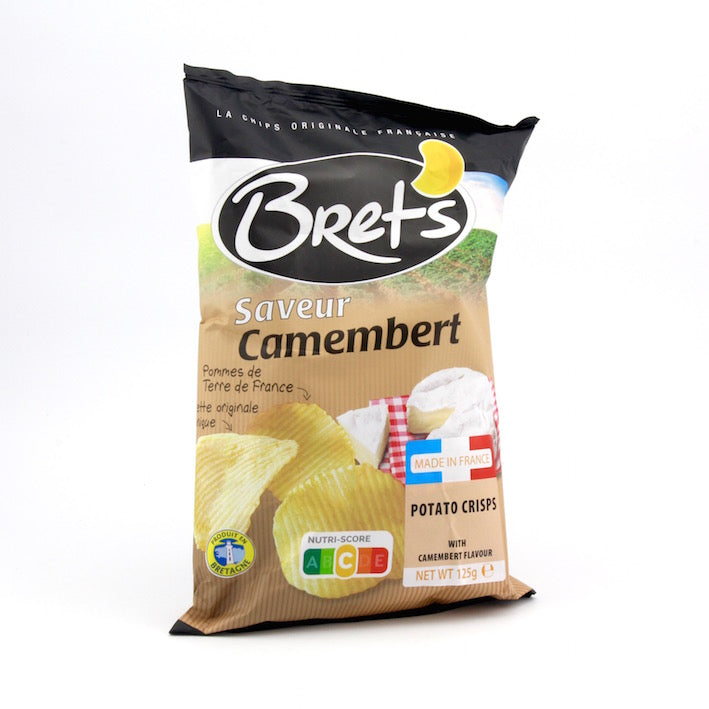 Brets Camembert Chips 125g