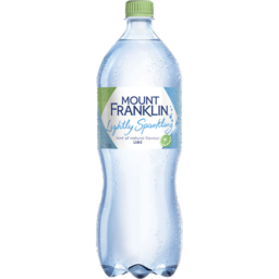Mount Franklin Lightly Sparking Lime Spring Water 1.25L