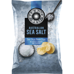 Red Rock Deli Sea Salt Poato Chips 165G