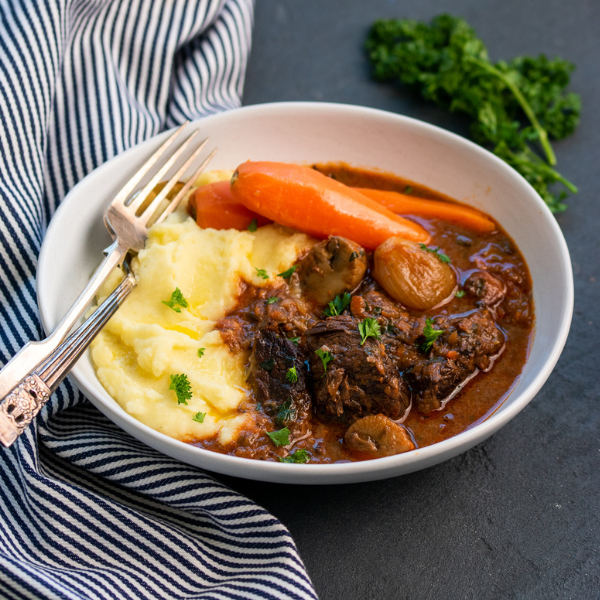 Wal's Beef Bourguignon - Serves 1