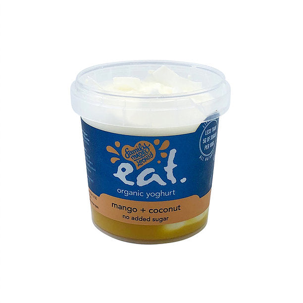 350g Eat Organic NAS Yoghurt Mango+Coconut