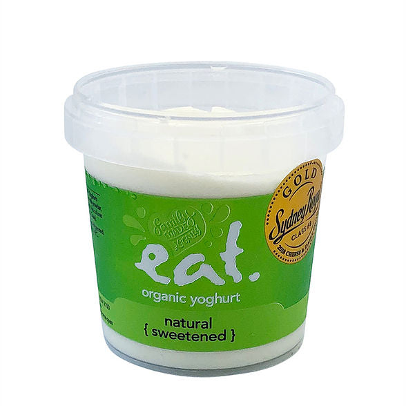550g Eat Organic Yoghurt Naturally Sweetened