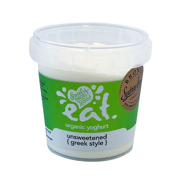 550g Eat Organic Yoghurt Unsweetened