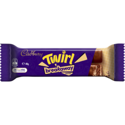 Cadbury Twirl Breakaway Chocolate Bar 40G