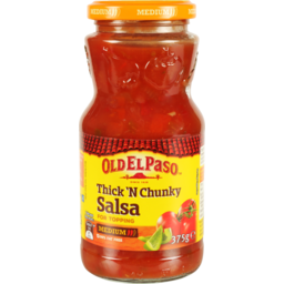 Old El Paso Thick 'N' Chunky Medium Salsa 375G