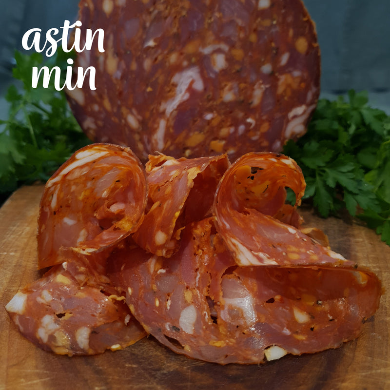 Salami Spanish Morcon Hot approx 100g