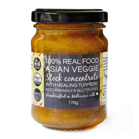 The Broth Sisters Asian Veggie Stock Concentrate with Turmeric 170g