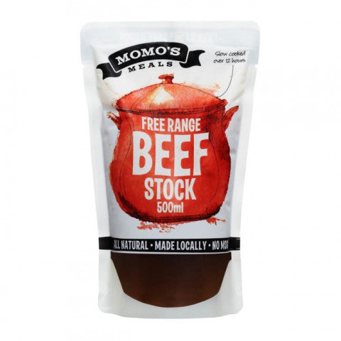 Momoís Meals Beef Stock Free Range 500g