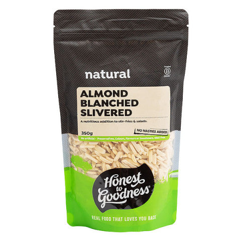 Honest To Goodness Blanched Slivered Almonds 350g