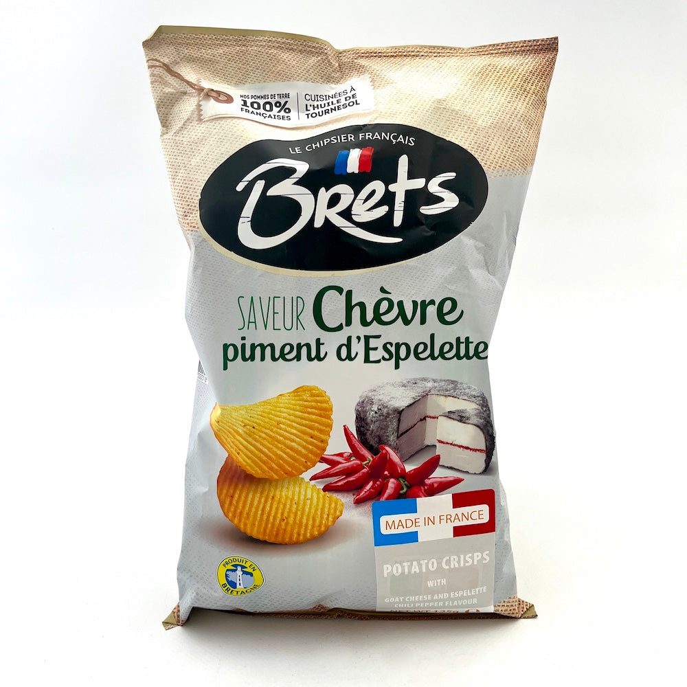 Brets Chips Chevre & Piment d'Espelette 125g