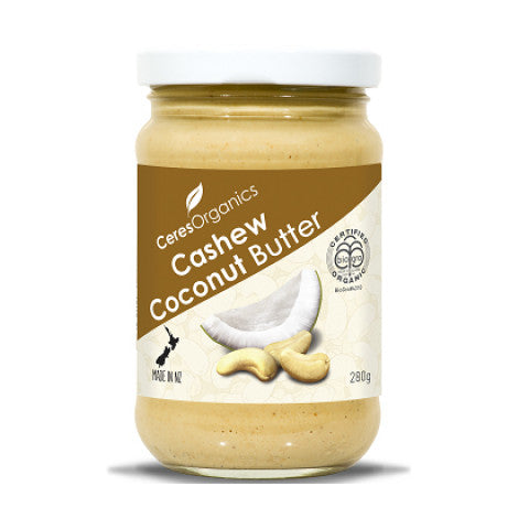 Ceres Organics Cashew Coconut Butter Smooth 220g