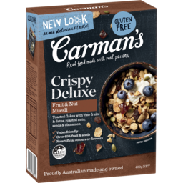 Carmans Deluxe Fruit & Nut Muesli 400G