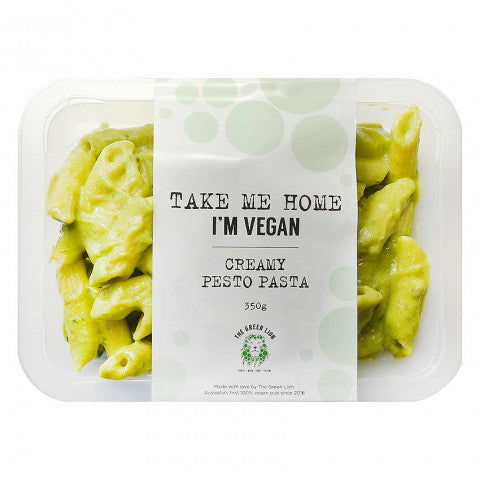 The Green Lion Creamy Pesto Pasta Vegan
