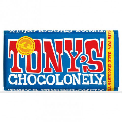 Tony's Chocolonely Dark Chocolate 70% 180g