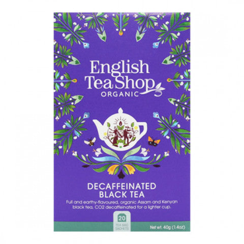 English Tea Shop Decaffeinated Black Tea 20 bags