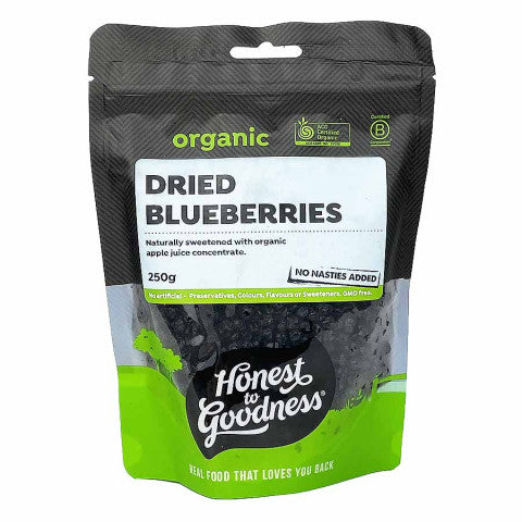 Honest to Goodness Dried Blueberries 250g