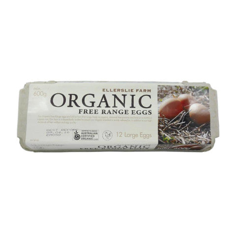 Ellerslie Eggs Dozen - Organic 600g
