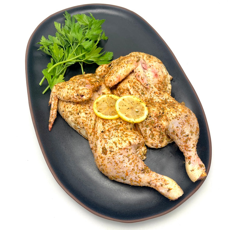 Lemon and Oregano Butterfly Chicken DEBONED (Approx. 1.35kg)