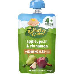 Rafferty's Apple, Pear & Cinnamon Baby Food 120G