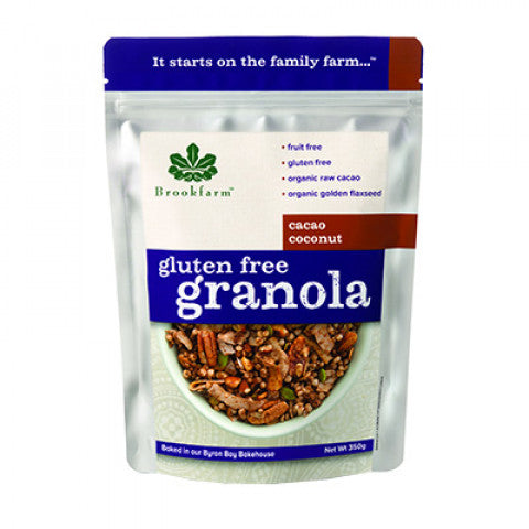 Brookfarm Gluten Free Granola with Cacao and Coconut 350g