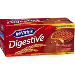 Mcvities Milk Chocolate Digestive Biscuits 300G