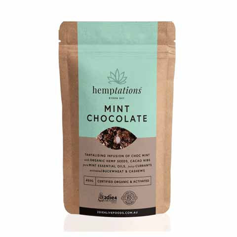 2Die4 Hemptations Mint Chocolate 80g