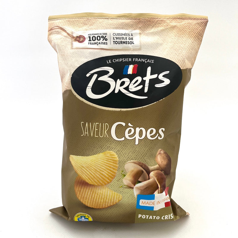 Brets Cepes - mushroom flavoured chips 125gm
