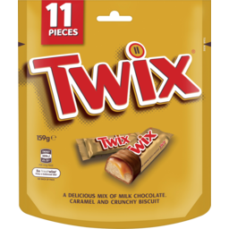 Twix Minis Funsize Bag 159.5G