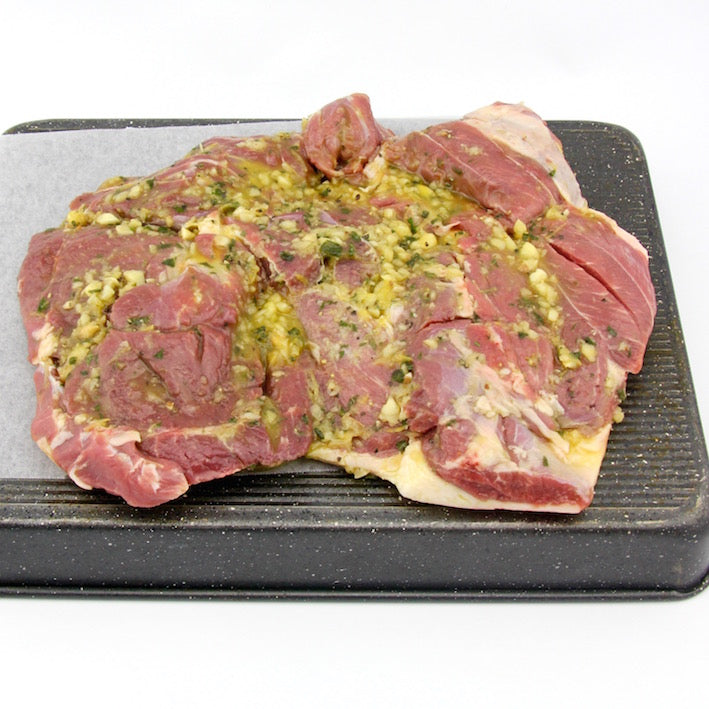 Butterflied Leg of Lamb - Garlic, Mint and Rosemary (1.7kg - 1.9kg)