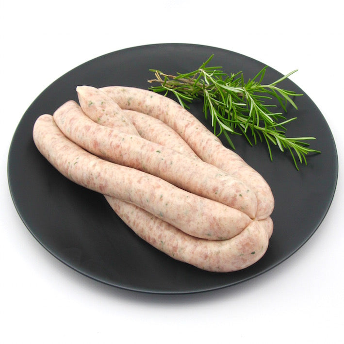 Chicken and Chive Sausages x 6 (approx. 470g - 520g)