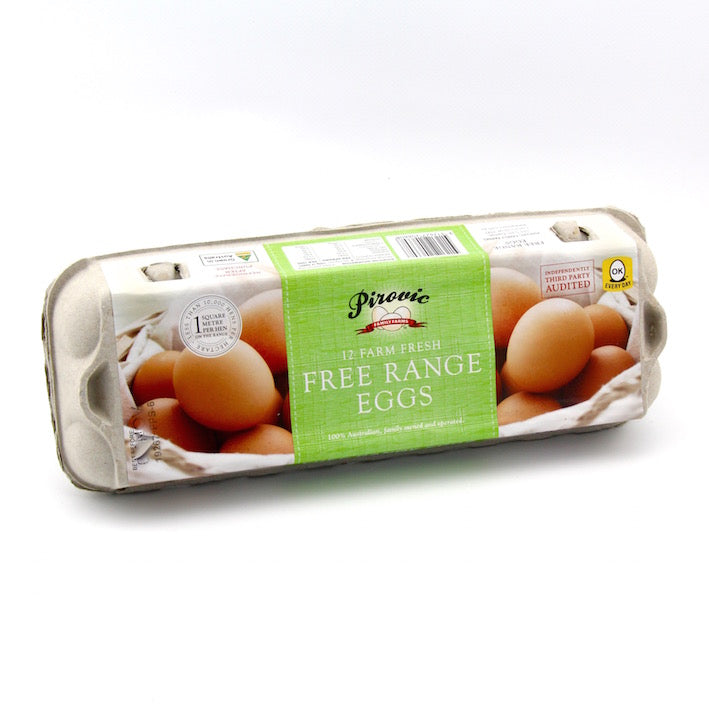 Pirovic Free Range Eggs (Dozen)