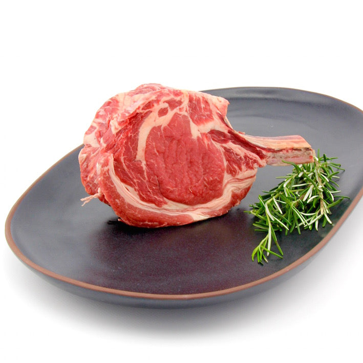 Rib Eye Steak  'on the bone' (approx. 450g - 500g)