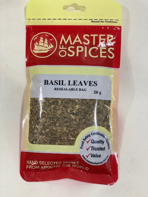 Master of Spices - Basil Leaves 20g
