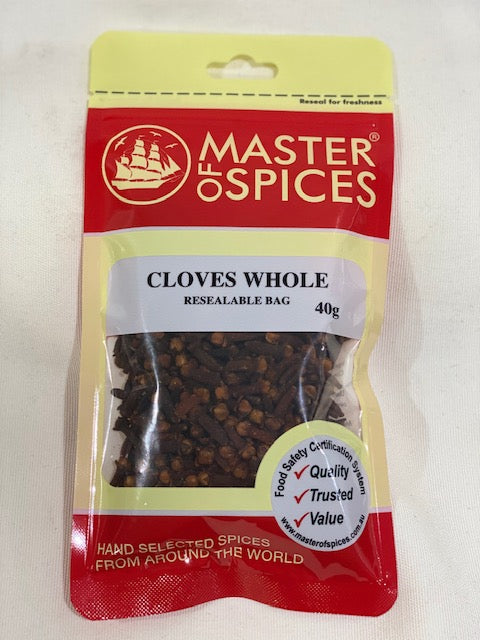 Master of Spices - Cloves Whole 40g