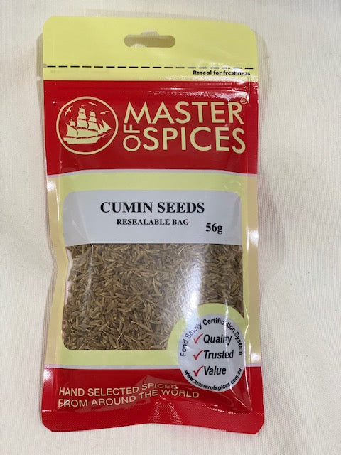 Master of Spices - Cumin Seeds 56g