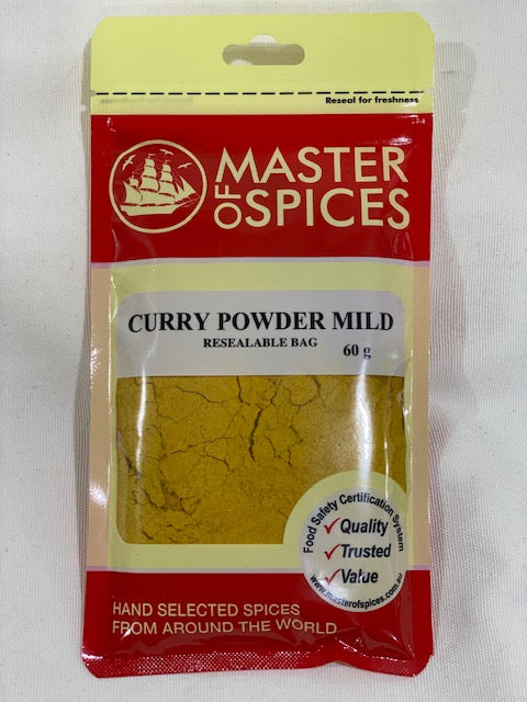 Master of Spices - Curry Powder Mild 60g