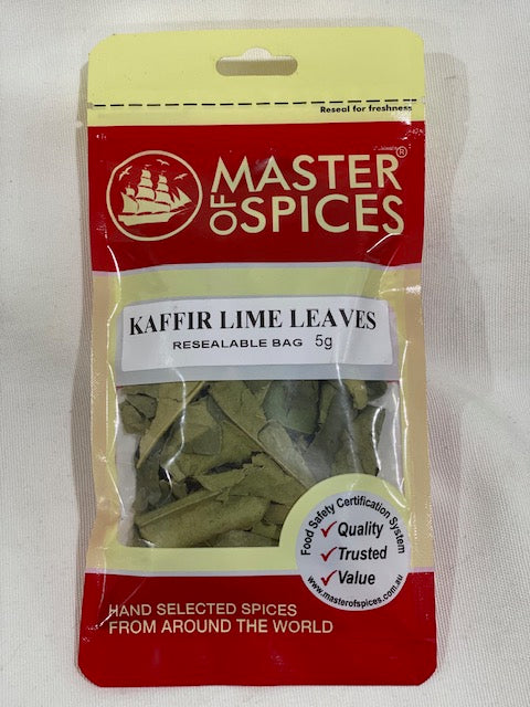 Master of Spices - Kafir Lime Leaves 5g