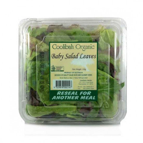 Coolibah Mesclun Mix (Salad), Pre-Pack - Organic Punnet