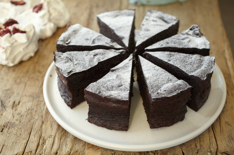 Mrs Jones Medium DD Flourless Chocolate Cake  (6-8 Slices) GF, NF