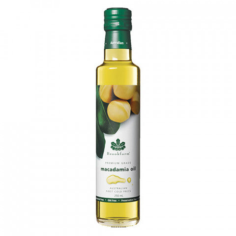 Brookfarm Premium Grade Natural Macadamia Oil 250ml