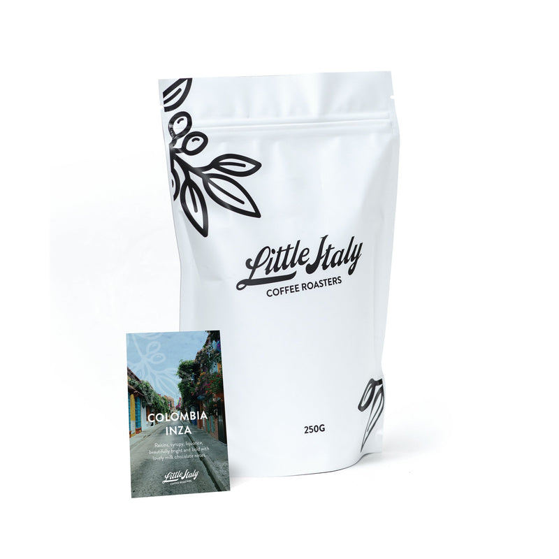 Colombia Inza Single Origin Coffee - Whole Beans 250g