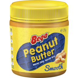 Bega Smooth Peanut Butter 375G