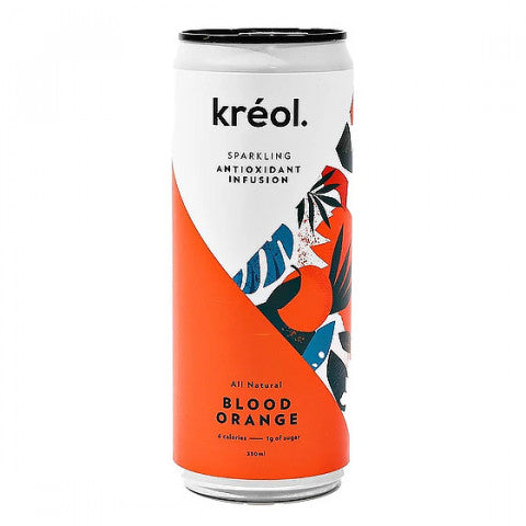Kreol Sparkling Sparkling Antioxidant Infusion Blood Orange