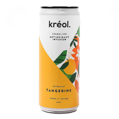 Kreol Sparkling Sparkling Antioxidant Infusion Tangerine