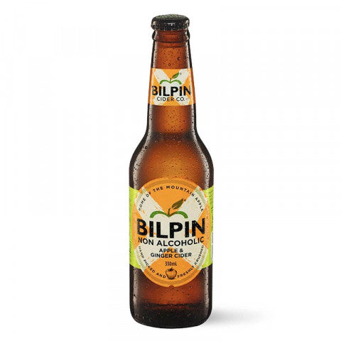 Bilpin Cider Co. Non Alcoholic Apple and Ginger Cider 330ml