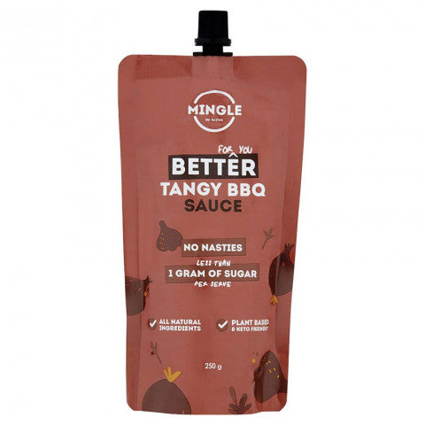Mingle Tangy BBQ Better For You Sauce 250g
