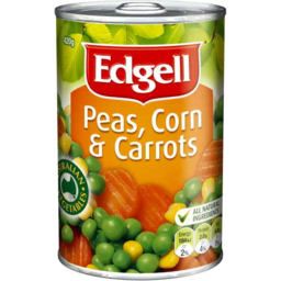 Edgel Peas, Corn & Carrots 420G